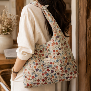 Un sac hobo souple et confortable, pensé pour accompagner le quotidien avec une forme légère et facile à porter.