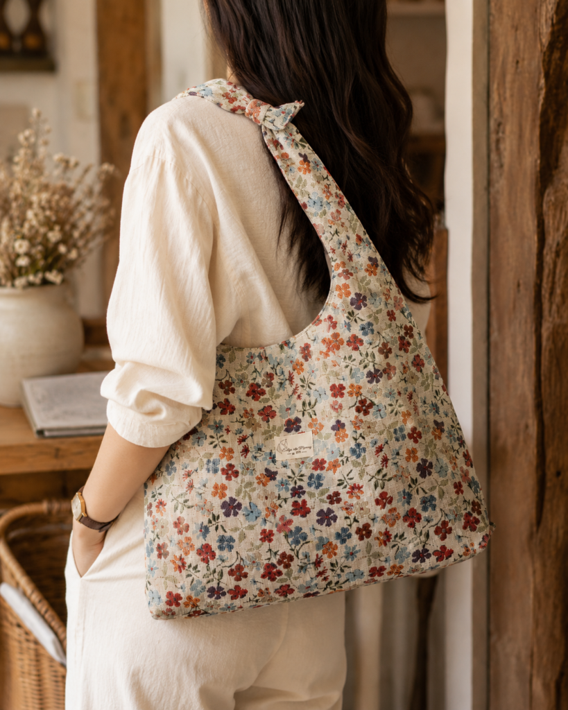 Un sac hobo souple et confortable, pensé pour accompagner le quotidien avec une forme légère et facile à porter.