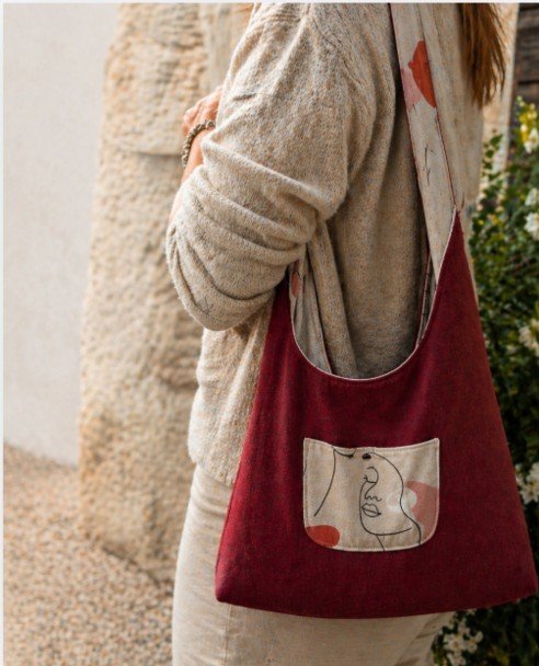 sac hobo visage femme